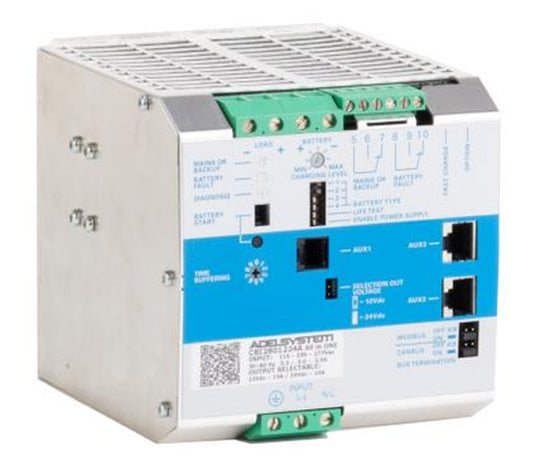 CB122410A Cargador DC-UPS 12/24V 15A/10A con Modbus RTU ADEL System