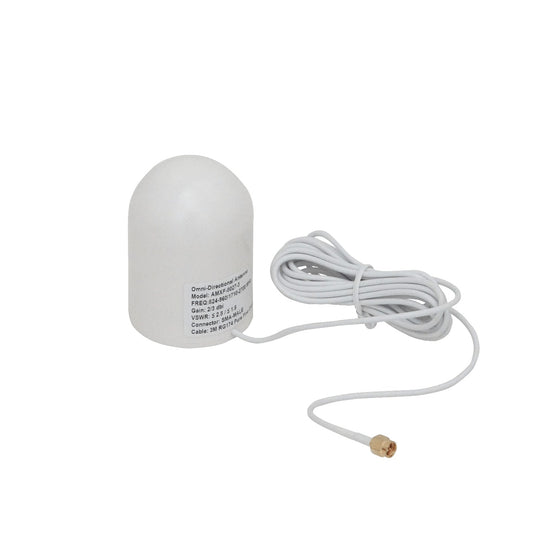 NMO-A Antena Omnidireccional 2-3dBi 824-960/1710-2700MHz 4G Conector-SMA-Macho 3mt Base-Imanada
