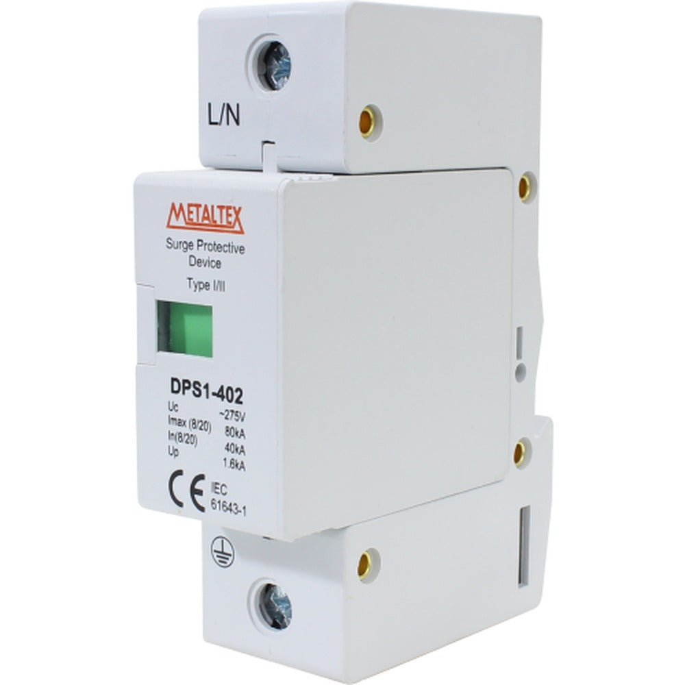 Dispositivo de protección contra sobre tensión unipolar 40KA Tipo I serie DPS1 - 275V