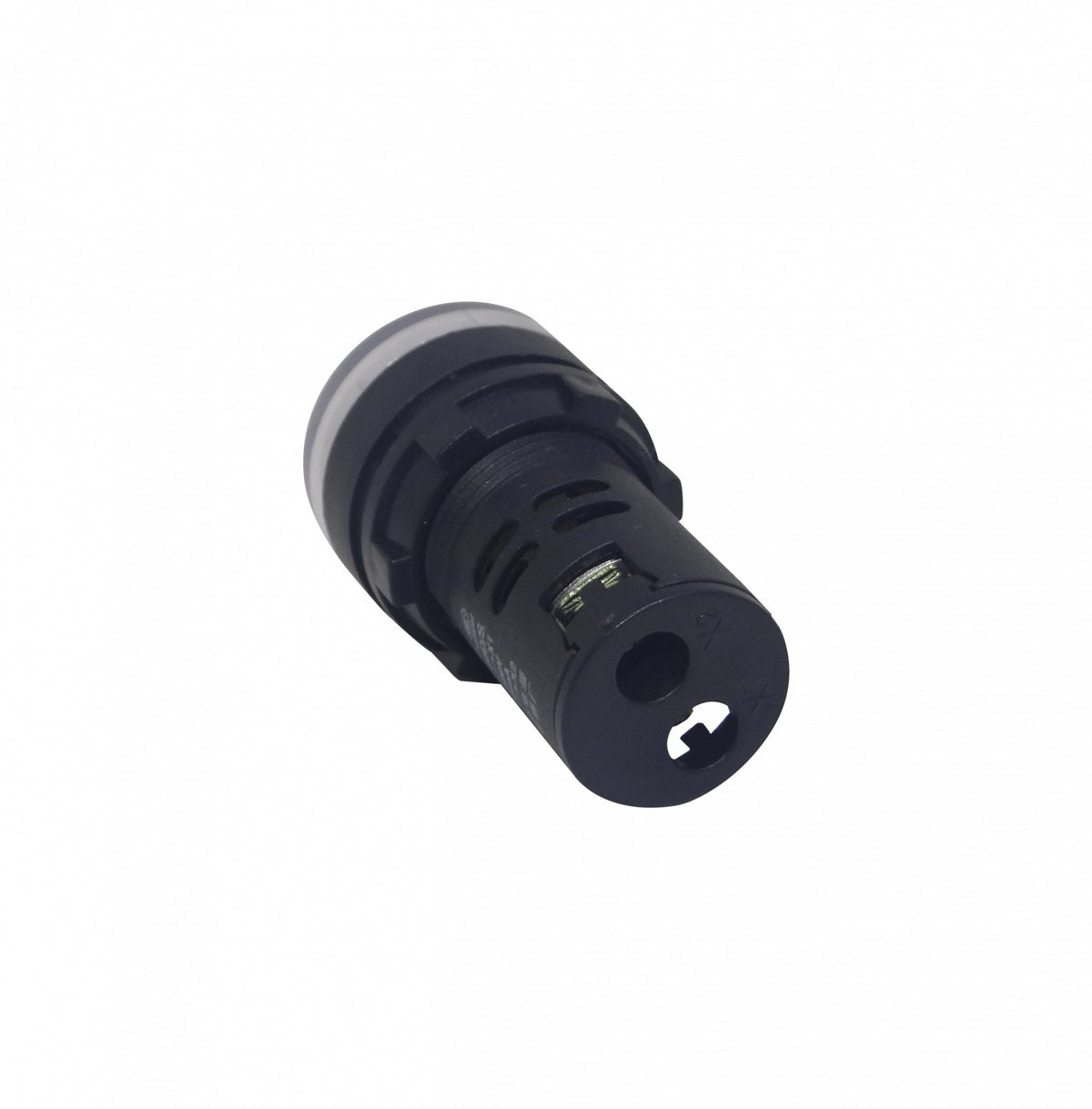 PILOTO-LED-W Blanco Luz Piloto LED 220VAC 20mm-diametro 28mm-cabeza 51mm-altura