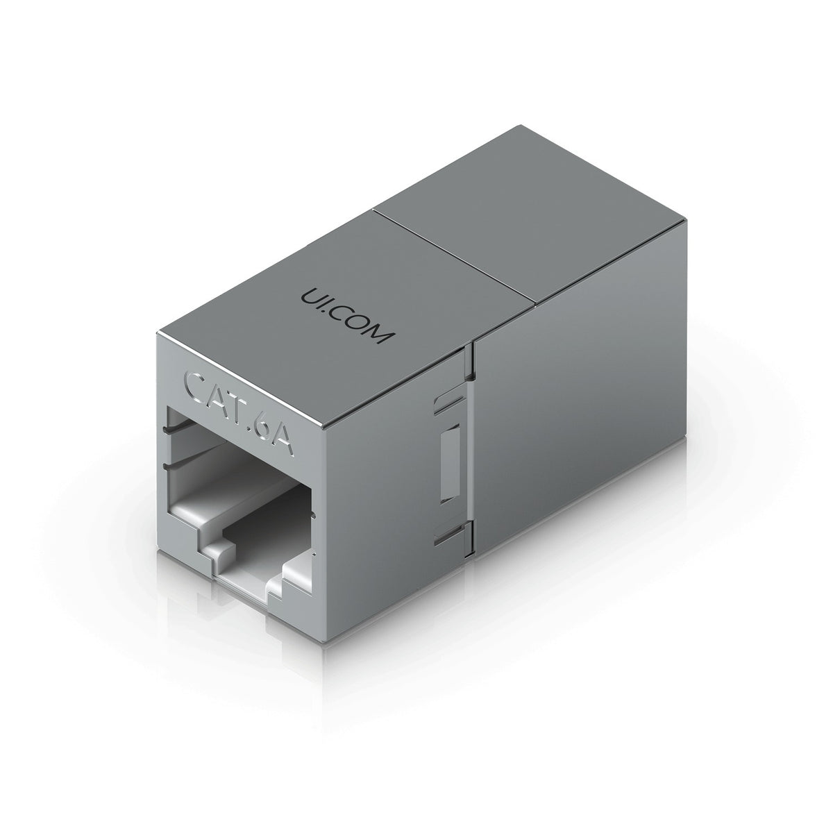 RJ45-CU. UI 1un Acoplador Categoría 6A RJ45 Apantallado Hembra-Hembra Empalme UACC-RJ45-COUPLER-C6A UBIQUITI