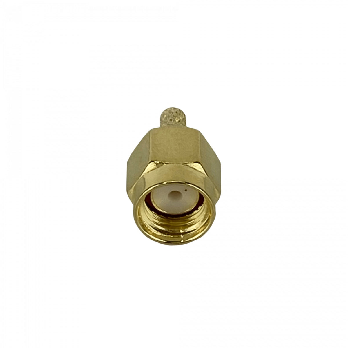 RM1C Conector coaxial crimpeable PRSMA-Macho para cable RG316, apto para CA100 y RG174
