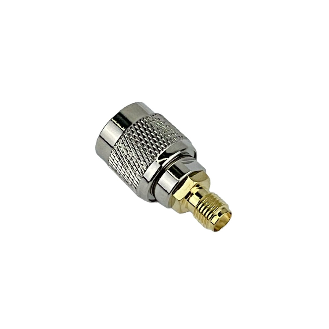 SHTM Adaptador Copla RF TNC Macho a SMA Hembra