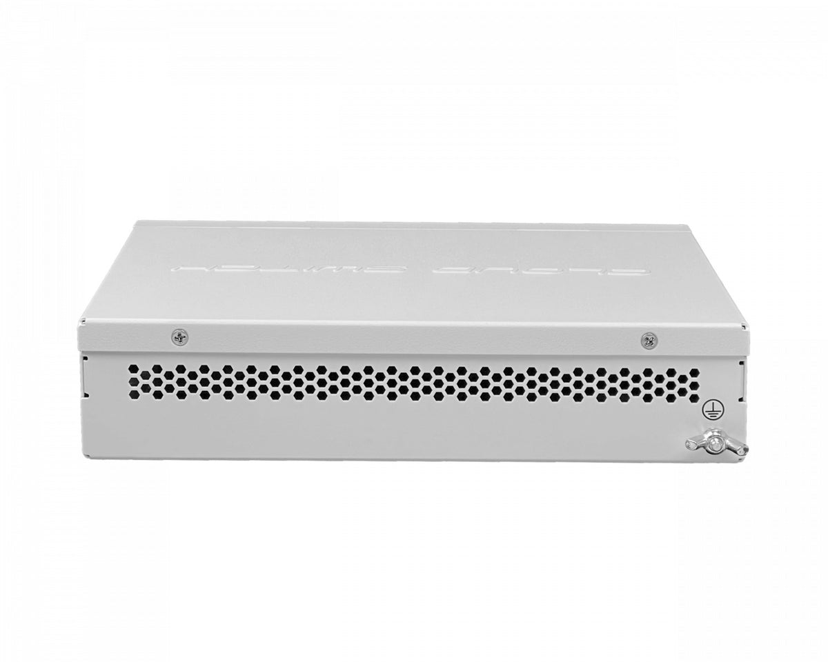 CSS610-8G-2S+IN MIKROTIK 2-SFP+10G 8-1000 Switch SwOS-Lite Rack inc24V PoE-in 12-57V