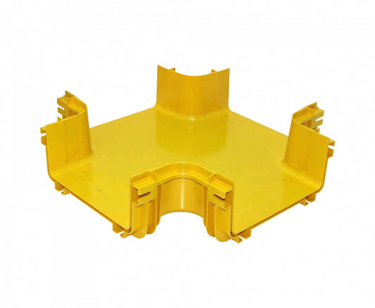 CCA-240-X 240x100mm Unión de Derivación Horizontal Amarilla PC+ABS LSZH Hembra