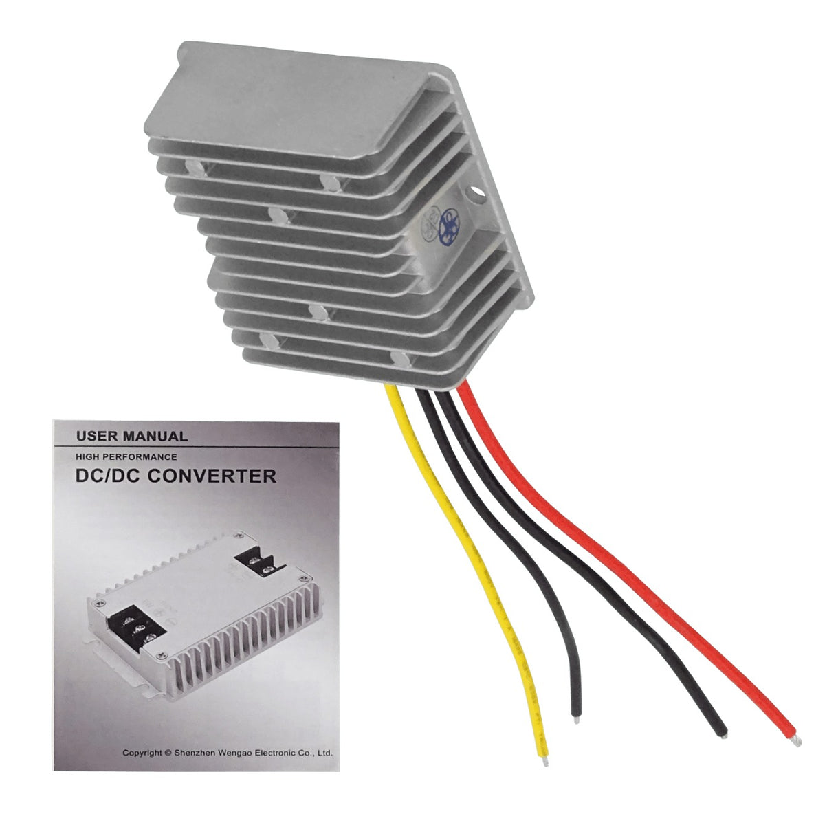 DCDC24-483 Convertidor 144W in:20-32VDC in:24VDC out:48VDC 3A IP68 Step Up Boost