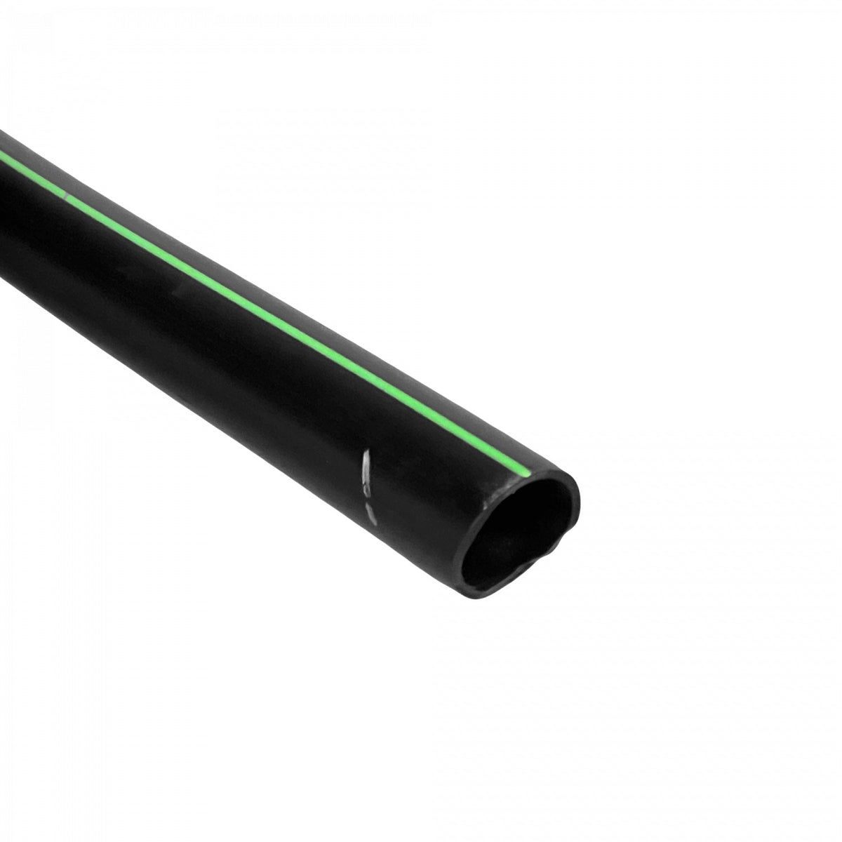 PLAN-2 Cepillo Plansa 25mm-exterior 1,5mm Bobina 100metros Negra HDPE Polietileno Reciclado