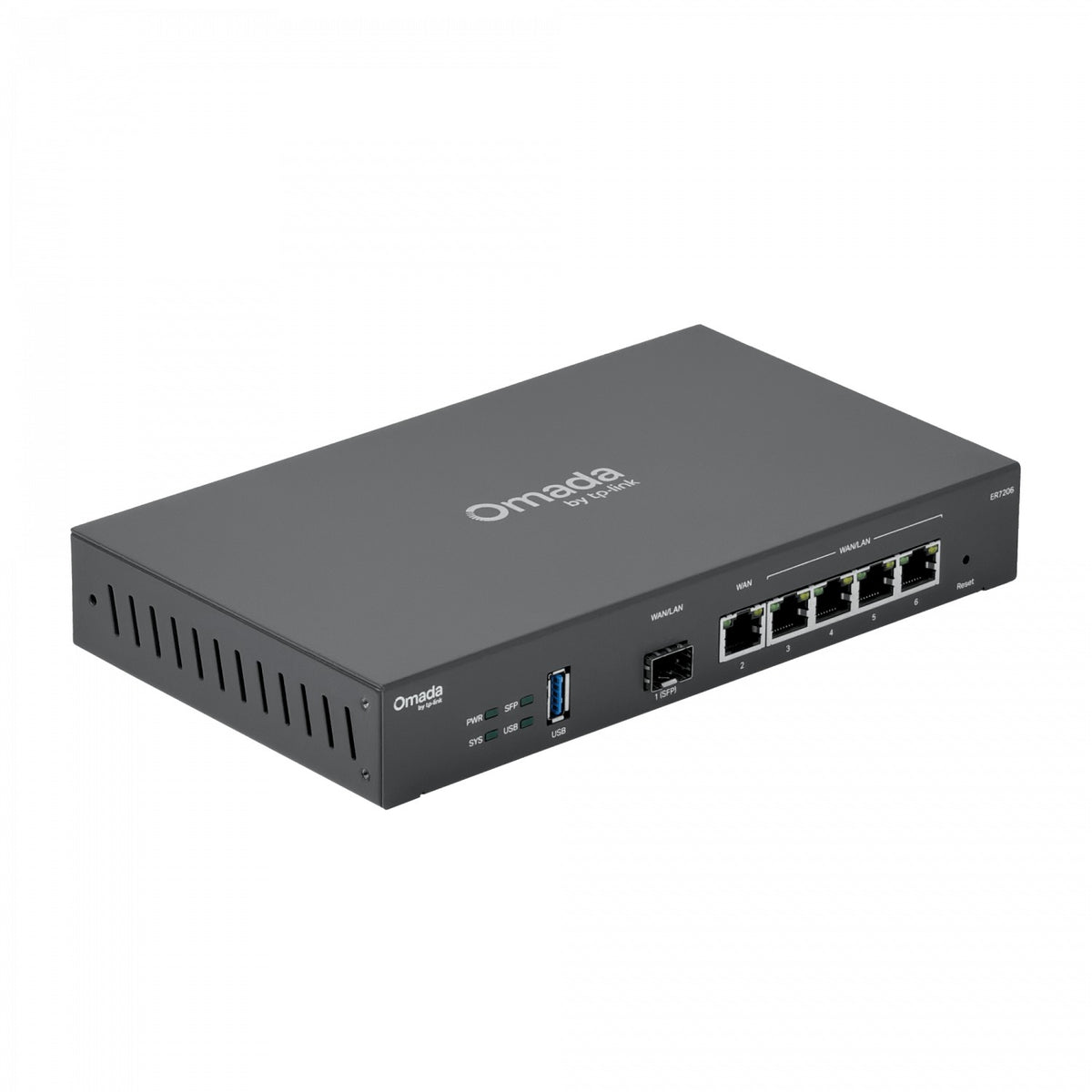 ER7206 TP-LINK 1-SFP-WAN/LAN 5-1000 WAN/LAN USB-WAN Enrutador Omada inc-12V/1A
