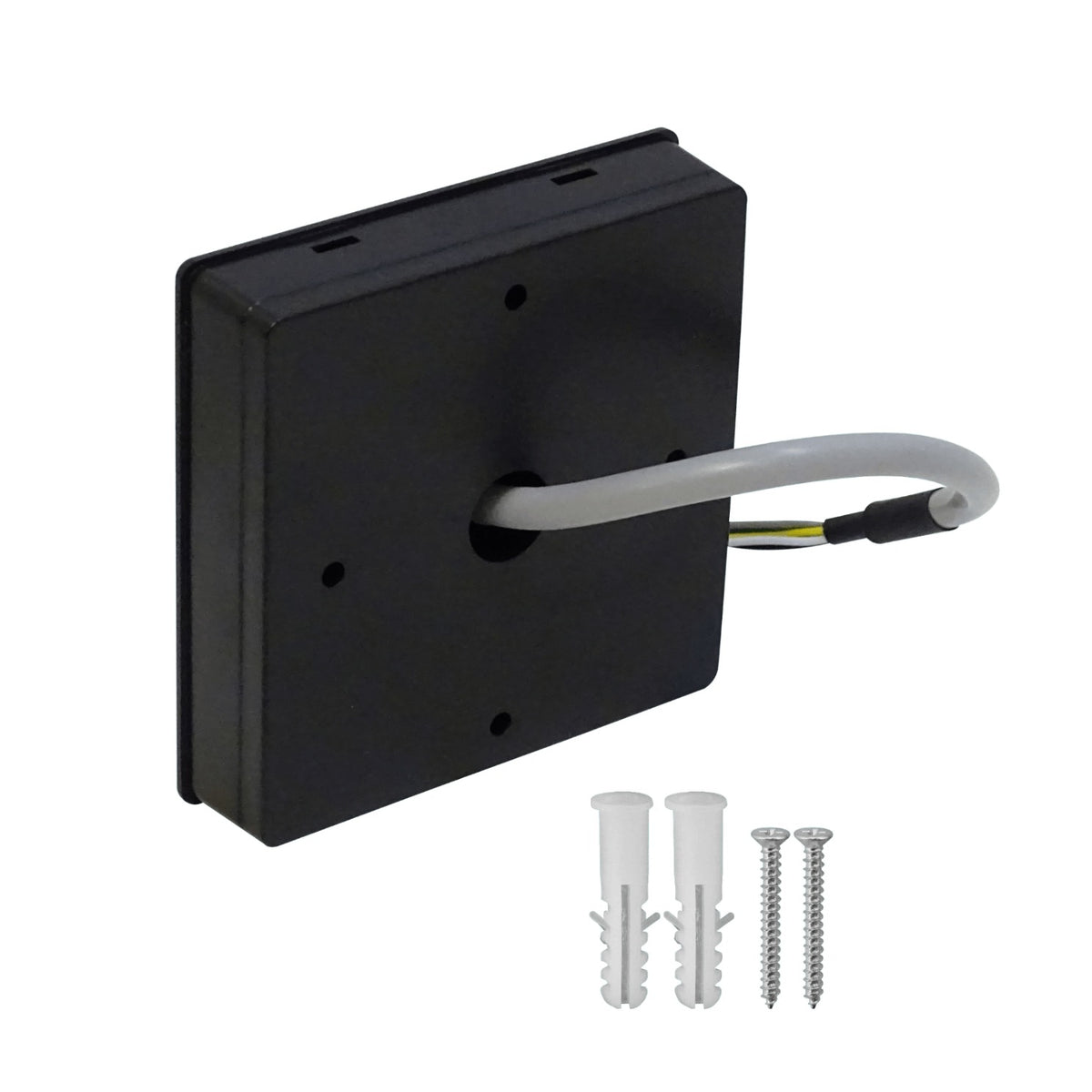 KR102E-LIQ ZK Lector RFID USADO 86x86mm Panel táctil req/6-14VDC 6-pin Emisor sonoro 12-Tecl