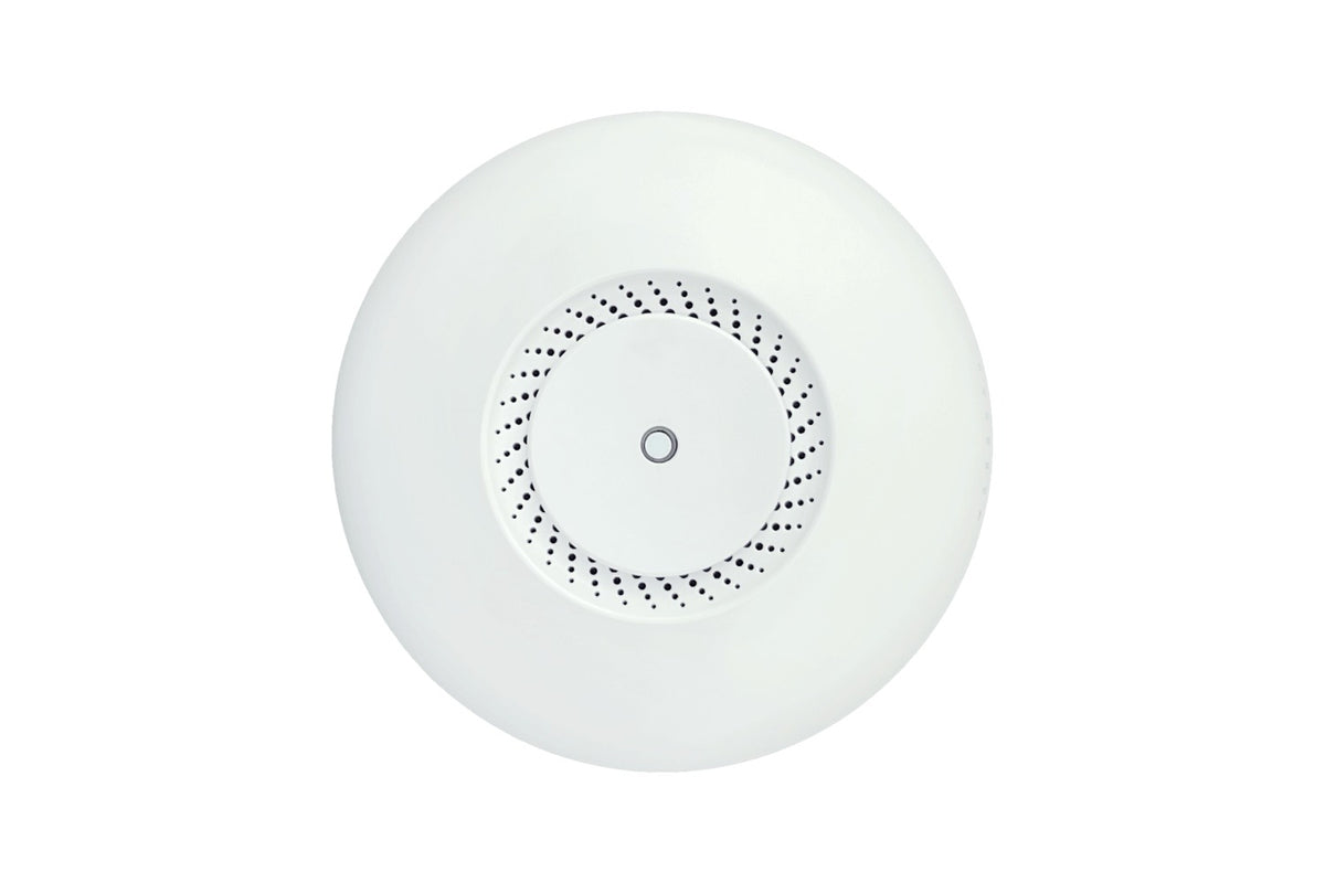 CAP-AC Punto de Acceso MIKROTIK 2x2 2dBi, 2.4GHz N300, 5GHz AC867, Licencia 4, incluye fuente 24V, 2 puertos 1000Mbps con PoE Pass, 26dBm