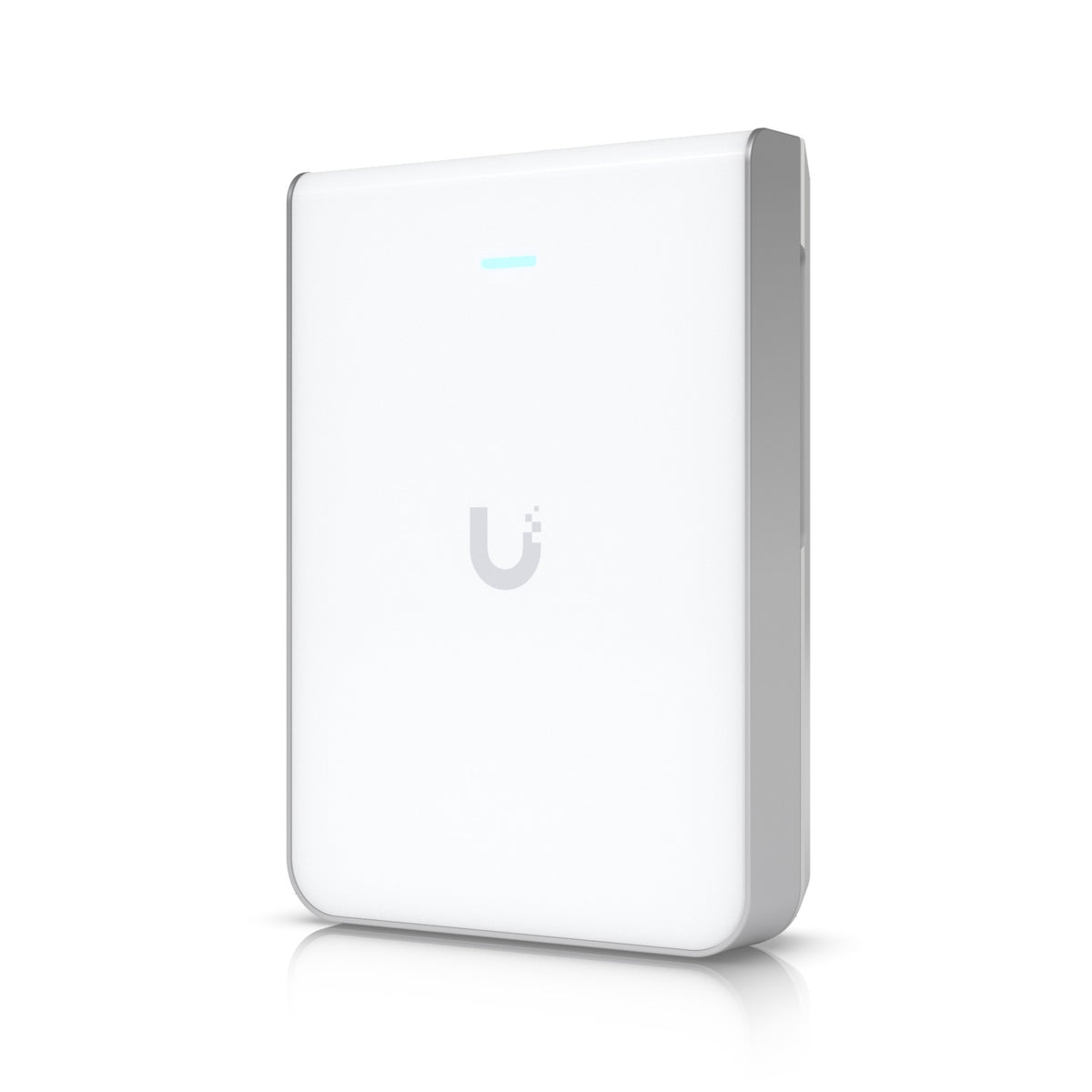 U7-PRO-WALL. Punto de acceso 2x2x2 1 puerto 2500 WiFi7 10,7Gbps bandas 2,4/5/6GHz ganancia 4/5/6dBi requiere PoE+at UBIQUITI