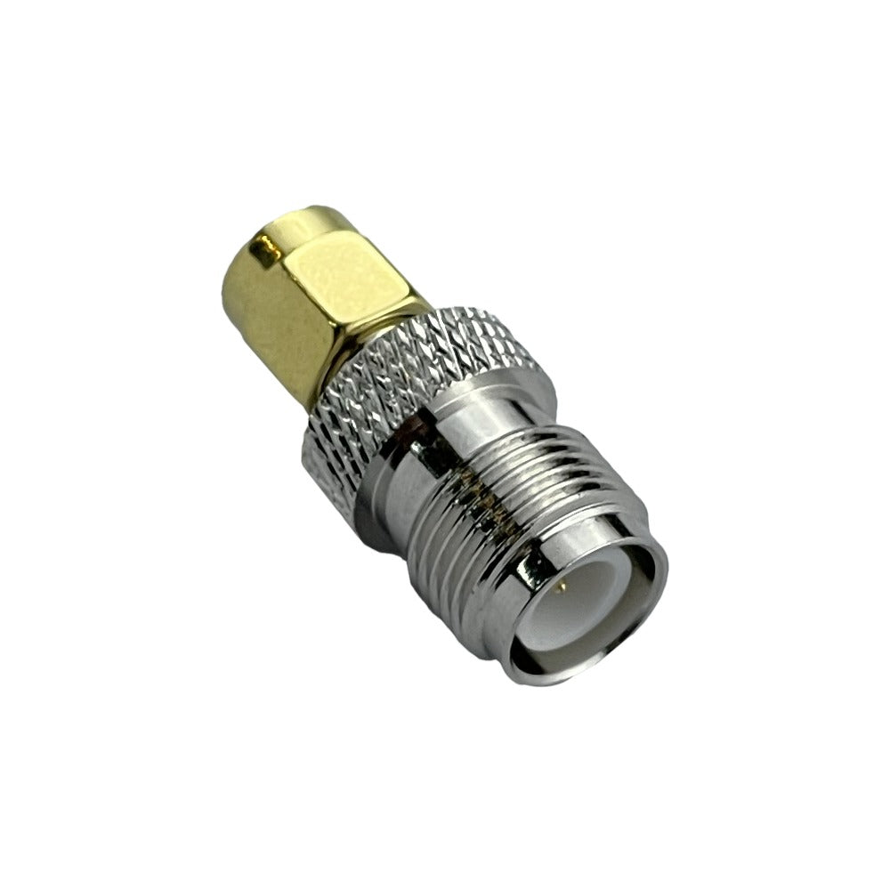 RMZH Adaptador Coaxial RPSMA-Macho a RPTNC-Hembra