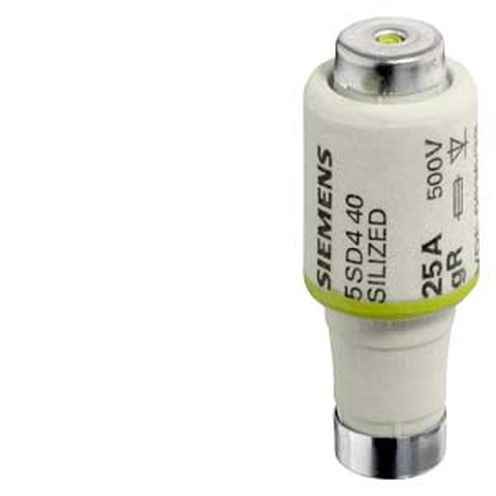 Fusible Diazed Siemens SILIZED 500V para protección de semiconductores superrrápido, tamaño DIII, E33, 35A