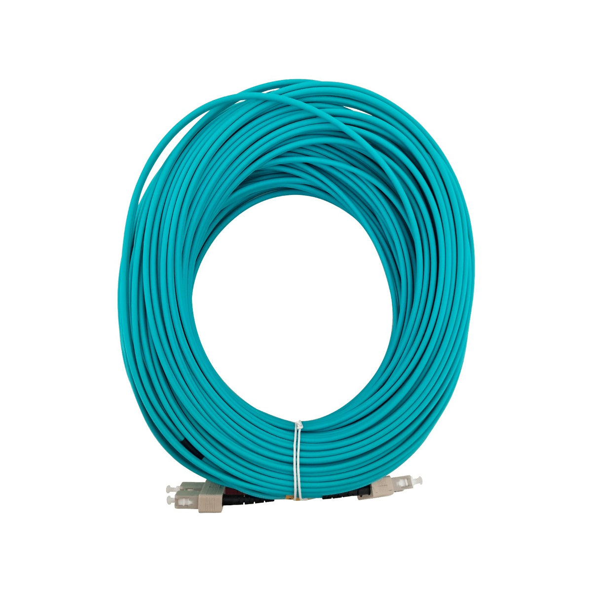 JF3CC40 Fibra Óptica Multimodo OM3 Duplex 40 metros SC-SC 50/125µm 3.0mm LSZH
