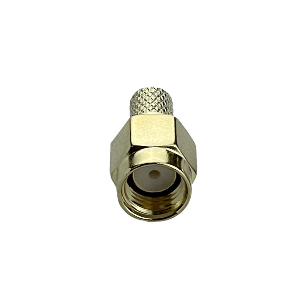SM2C .SMA-Macho RG58 LMR195 Terminal Coaxial para Crimpar