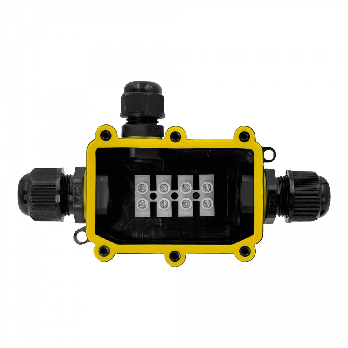 REG368 DEENLAI Caja Empalme 1a2 1xPG9 2xPG18.5 IP68 Exterior Regleta-4 FSH713