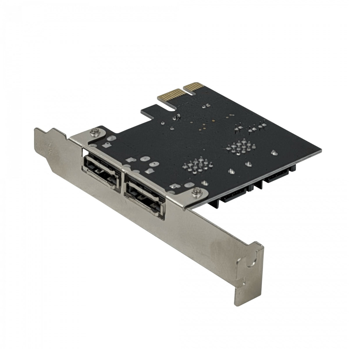 PCIE-SATA Tarjeta PCIe-x1 2-SATA3.0 2-eSATA3.0 PCIExpress ASM1061 asmedia