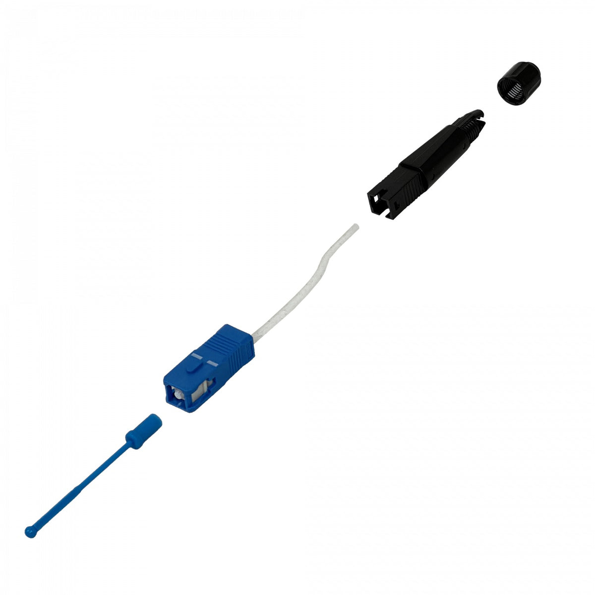 CFCS-SPLICE 5-unids. SC/UPC SM Conector de Fibra Monomodo Empalmable para Fusionadora
