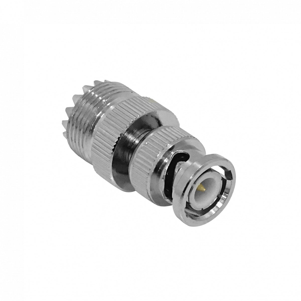 BMUH Conector-BNC-Macho UHF-Hembra/PL259-Hembra Adaptador Unión Coaxial