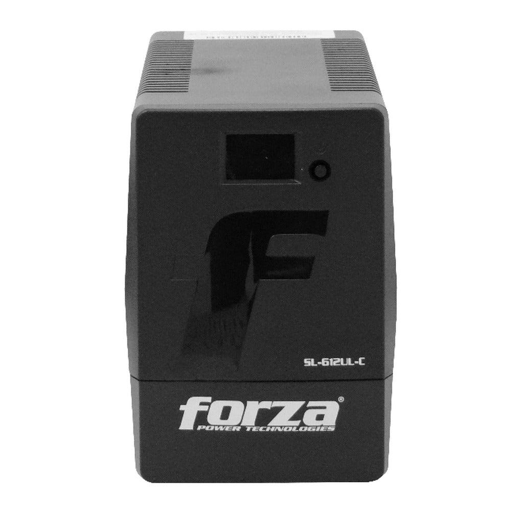 SL-612UL-C FORZA 52WH 1x7AH 600VA 360W 4-Tomas-Respaldo-Chile 1-C13 1-C14 AVR USB 2-RJ UPS