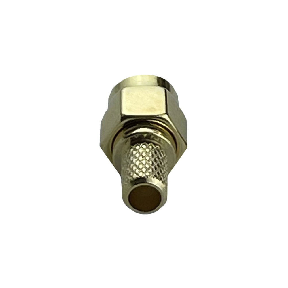 SM2C .SMA-Macho RG58 LMR195 Terminal Coaxial para Crimpar