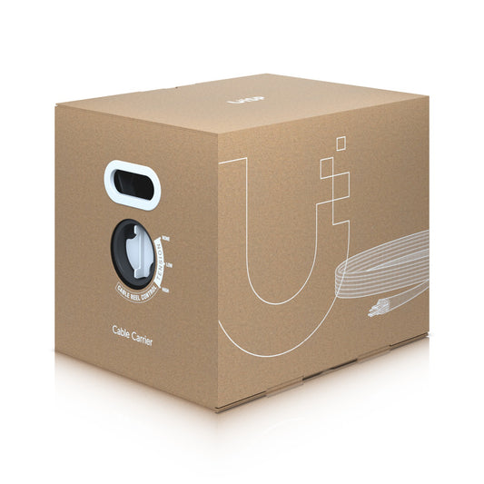UISP-CABLE-CARRIER. Cable UI SF/UTP Categoría 5e de 305 metros, calibre 24 AWG, cubierta de polietileno para exteriores, sustituto de TC-CARRIER. TC-CARRIER. UBIQUITI