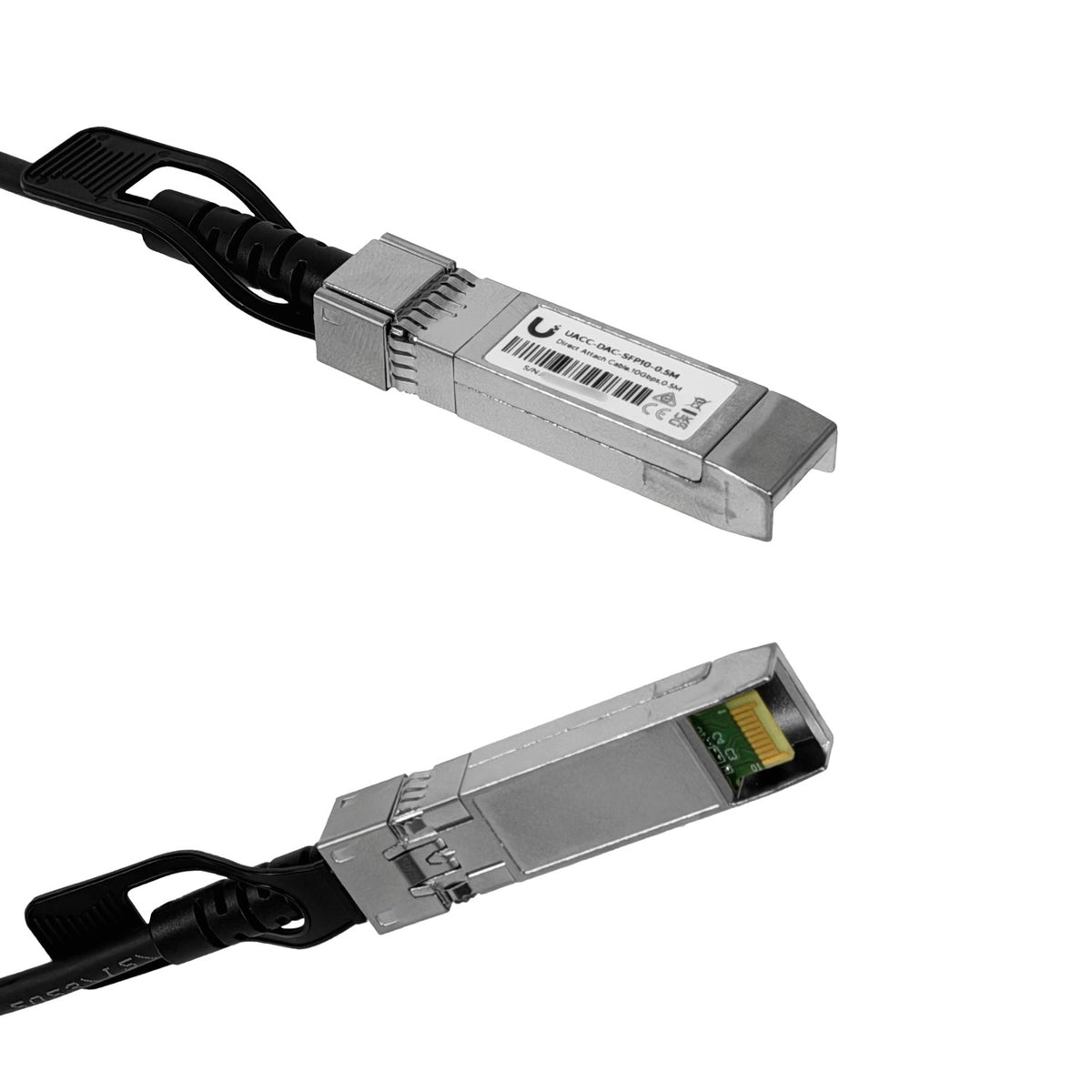 UDC-0. UI 0,5mt SFP+10Gbps Cable Directo de Cobre 50cm UACC-DAC-SFP10-0.5M UACC-DAC-SFP10-0.5M UBIQUITI