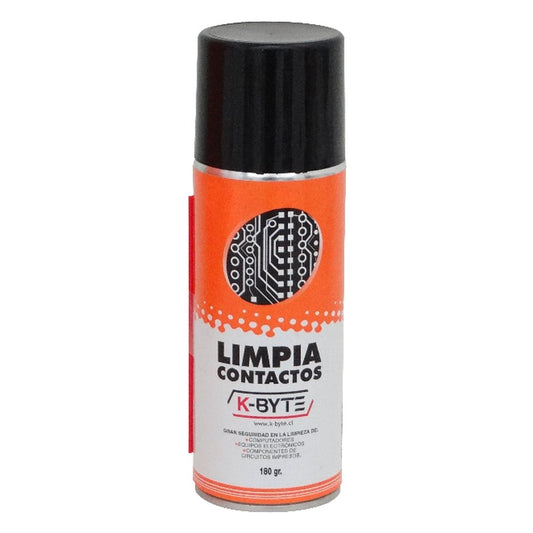 LIMPIA-CON Aerosol desengrasante para contactos eléctricos 180g removedor de suciedad y residuos oleosos