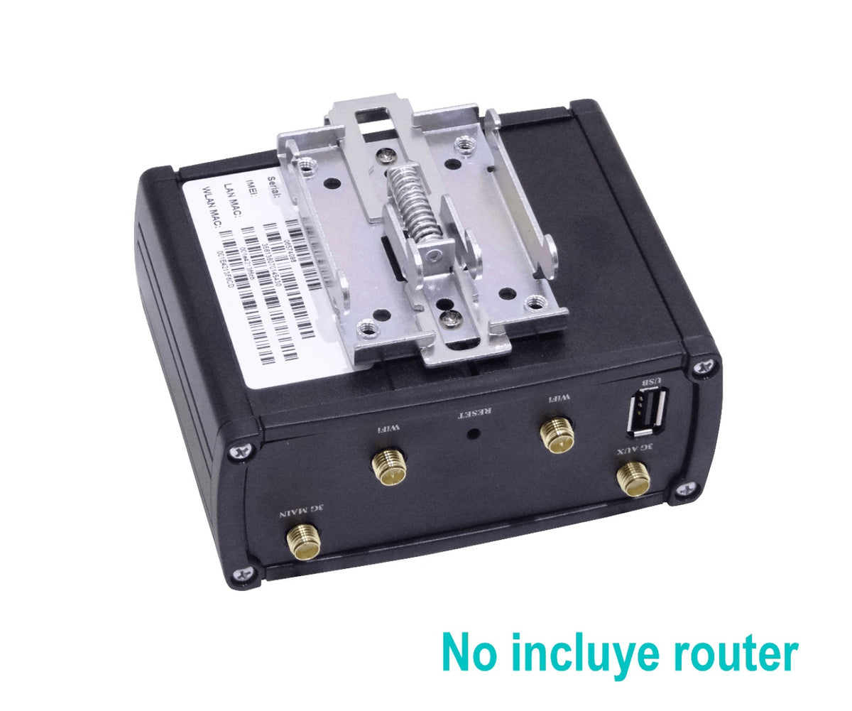 DINRAIL TELTONIKA Soporte Riel Din para Línea Router RUT95X RUT240 RUT200