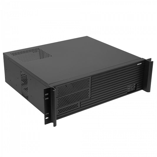 RAG-3U LINKMADE Gabinete Rack 3U para Placa Base ATX/Micro ATX con 2 Ventiladores, sin Fuente ATX