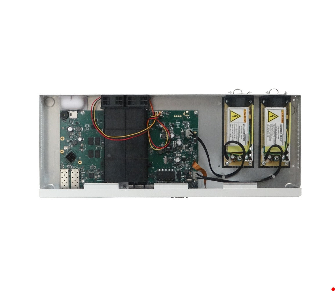 CCR1009-7G-1C-1S+. MIKROTIK conector cable SFP+10G 1-puerto SFP-Combo 7-puertos 1000Mbps puerto USB almacenamiento MSD nivel licencia L6 alimentación PoE conector DB9 macho