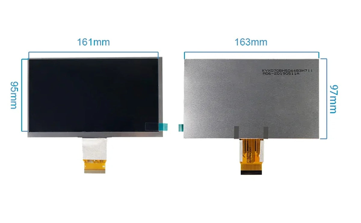 Monitor LCD de 7″ Compatible con Raspberry Pi e Interfaces de Computadora