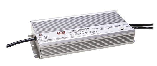 Fuente de poder entorno hostíl PMBUS, opción cargador 1000W HEP-1000 - W - Modelo con cables - Voltaje Constante C.V. - 24V