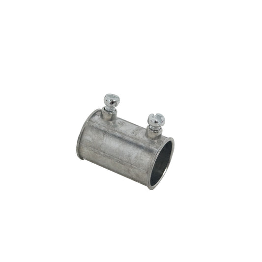 EMT20-U Acople de Zinc 20mm para Tubería Conduit Metálica Pesada
