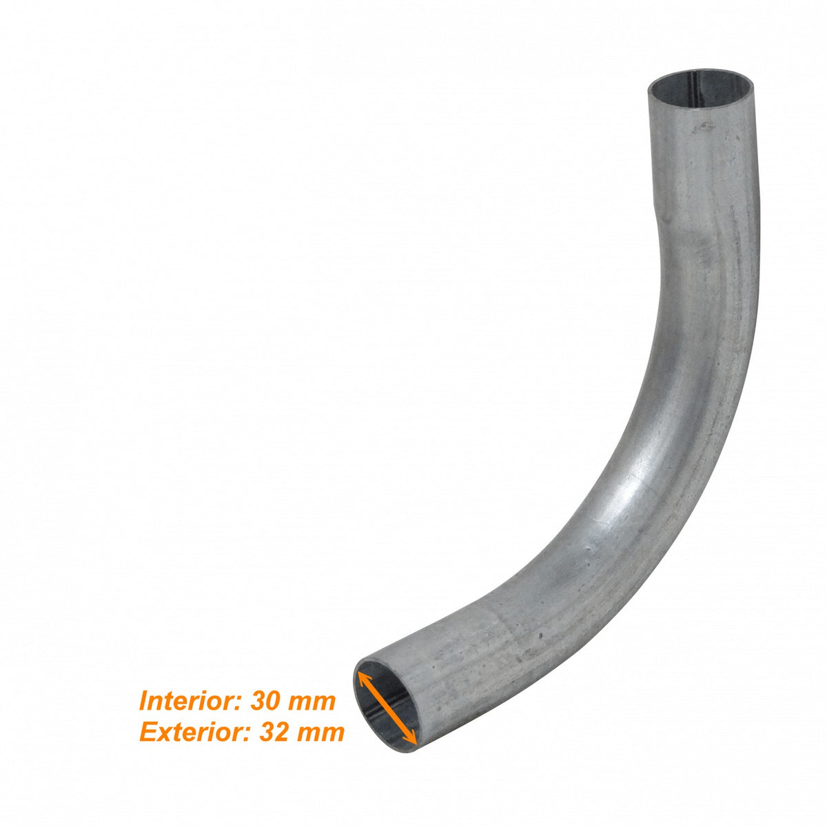 EMT32-C 32mm Galvanizado Curva para Tubería Conduit Metálica Pesada