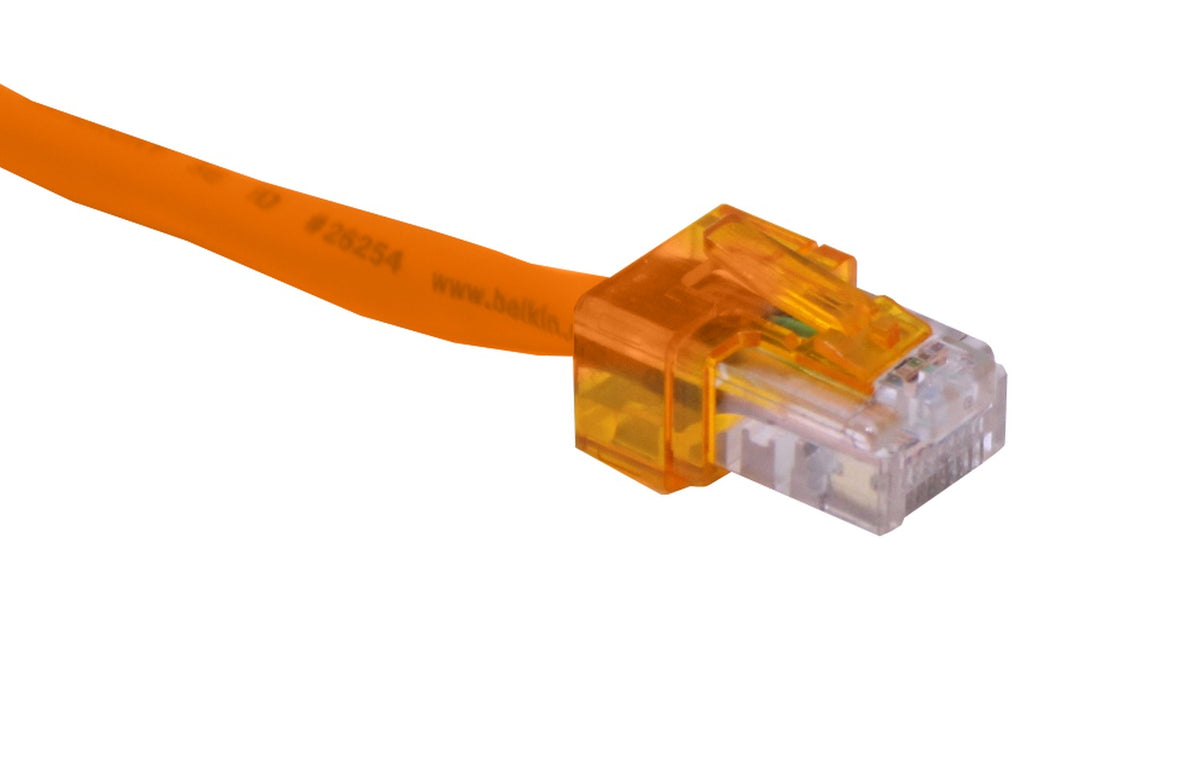 RJC-CB LINKMADE NARANJA MINI-TAPA REPARADORA RJ45 PAQUETE-10U.