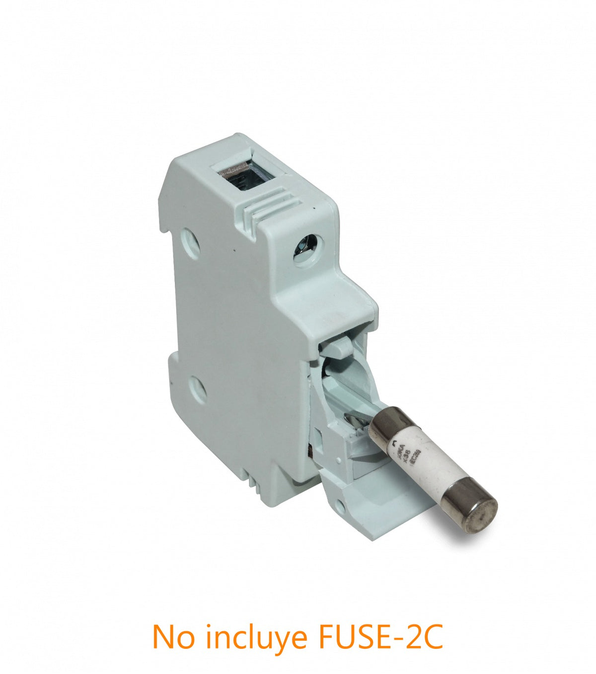 FUSE-B3 Portafusible Cilíndrico 1x32A 10x38mm2 E91/32 660V para Montaje en Carril DIN