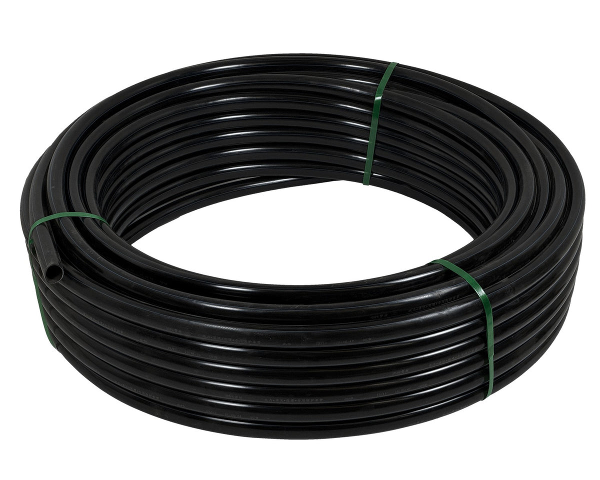 PLAN-4 Rollo de 100 metros de Plansa Negra de Polietileno Reciclado HDPE, ancho exterior 40mm, espesor 2.2mm