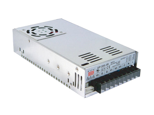Fuente de poder Gabinete PFC 200W 4 Salidas QP-200 - 5V / 3.3V / 24V / -12V