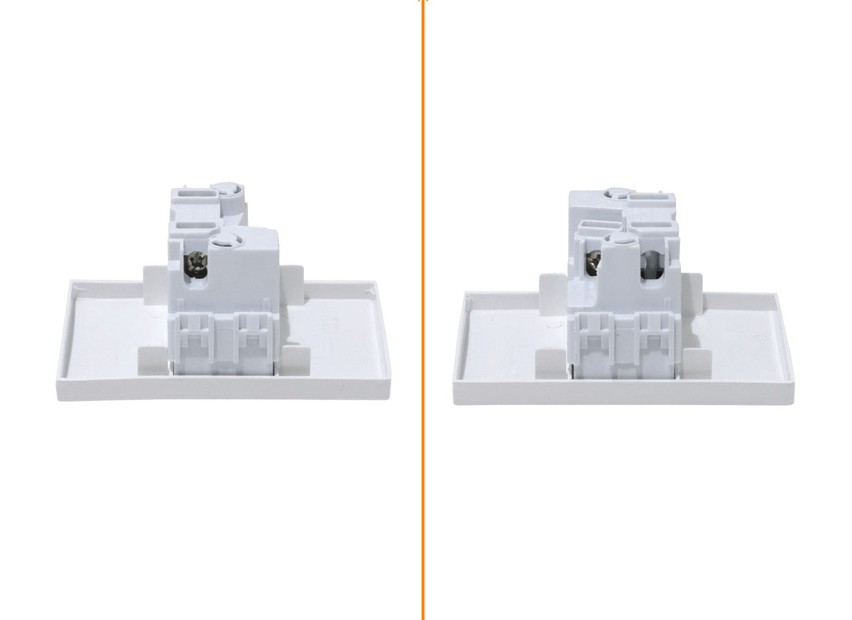 KEP-N KALOP Blanco Tecla 2 pines 9/12 Interruptor 16A 250V necesita/KEP-A KT40123