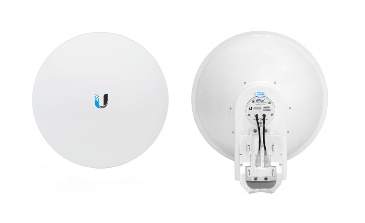 AF-5G23-S45. Antena UI con inclinación de 45º y cubierta protectora (radomo), ganancia de 23 dBi en 5 GHz, conectores 2 x RP-SMA, compatible con Rocket/AF-5X AF-5G23S45. UBIQUITI