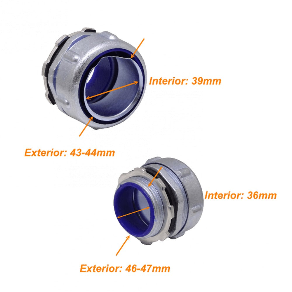 M15-SA Prensaestopas Metálico Rosca 1-1/2 Pulgadas para Conduit Flexible Grado Protección IP65