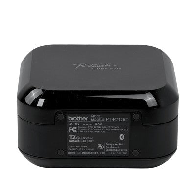 PT-P710BT BROTHER USB2.0 Bluetooth TZ3,5-24mm 180x360dpi 20mm/seg inc-Bateria vista 4