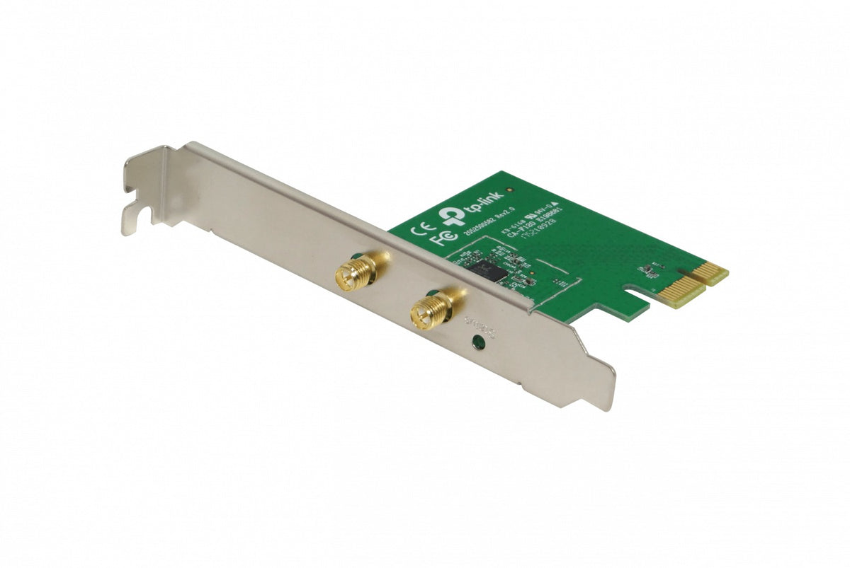 TL-WN881ND TP-LINK N300mbps 2,4GHz PCIe-x1 2-RPSMA-2dBi WiFi Tarjeta Inalámbrica