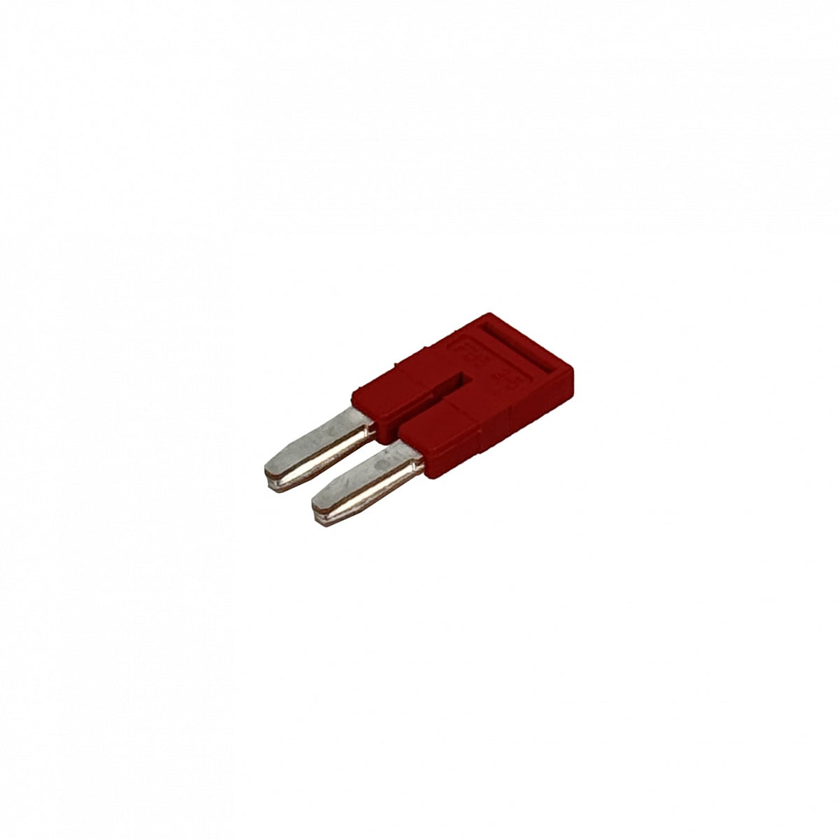 FBS2-5 PHOENIX 1 pieza puente de 2 polos para bornera paso 5mm color rojo