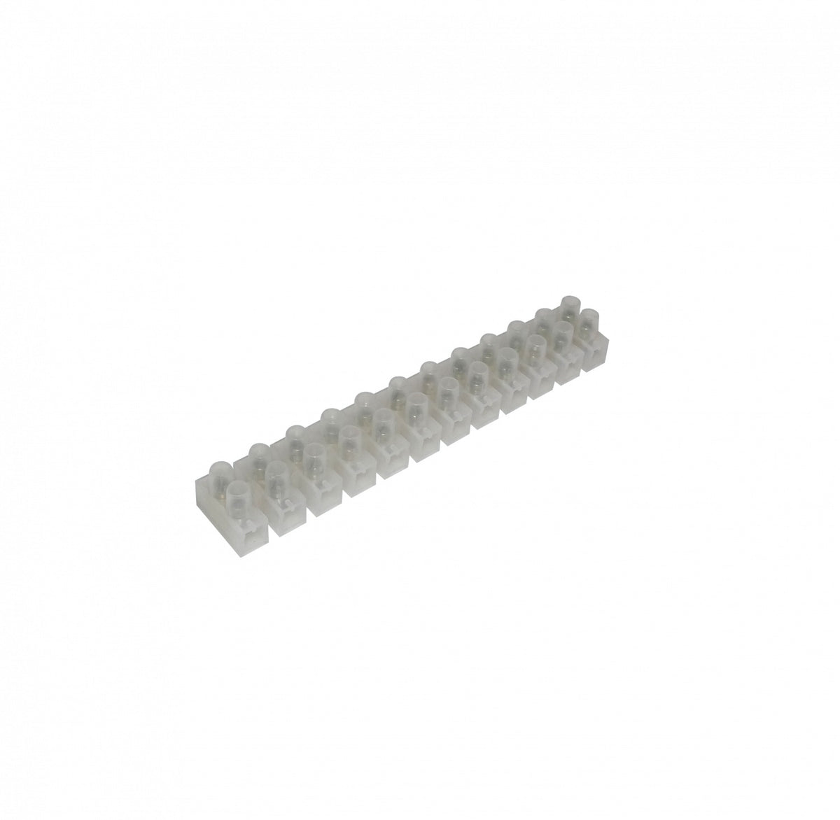 REGLETA-3A 3-Ampere 0,75mm2 12-Pares Regleta-Tornillos 380V 3A-Max 90x10x11mm
