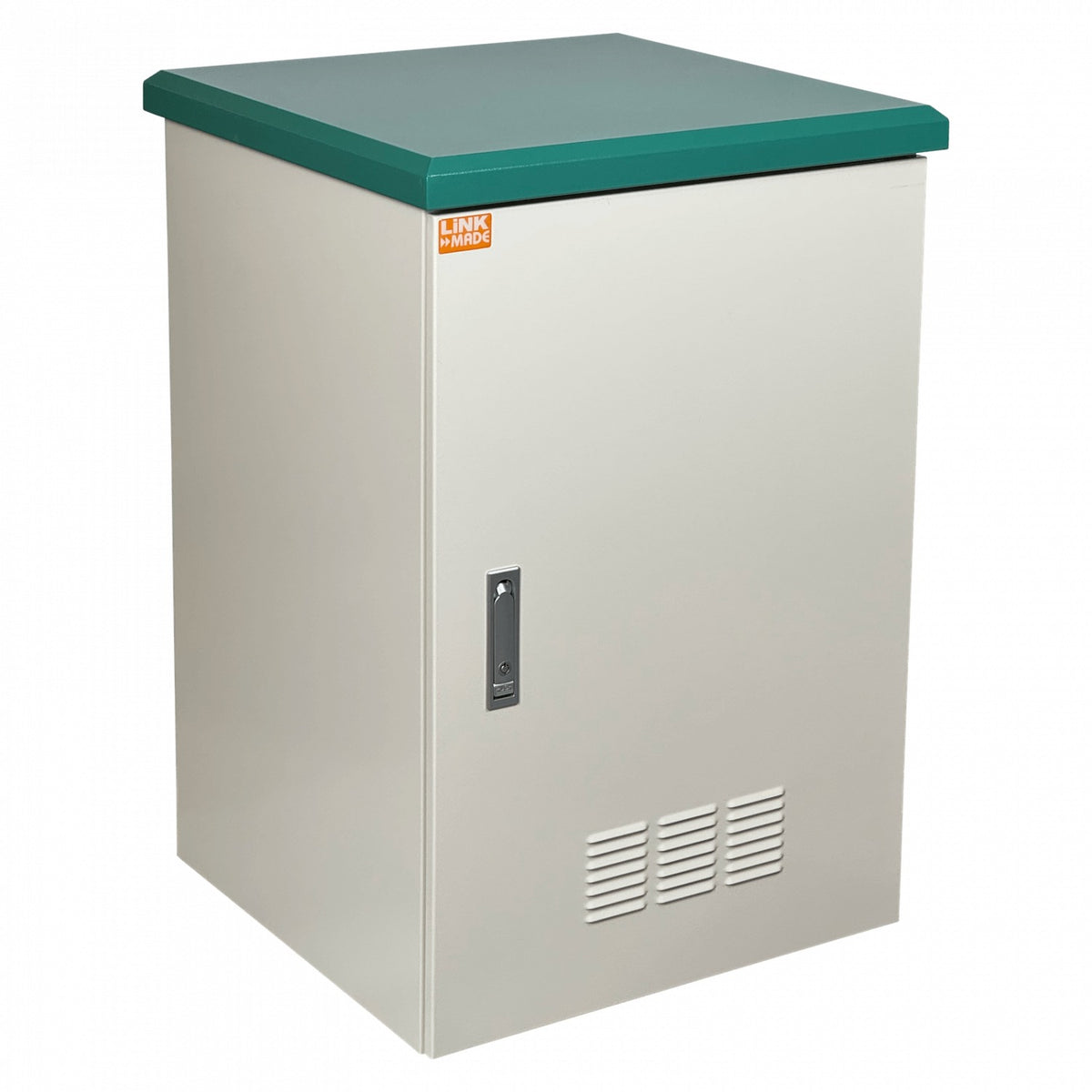 RK17-6LE LINKMADE 17U 950x600 Armario Exterior para Muro/Poste IP65 Charolas Ventilación PDU