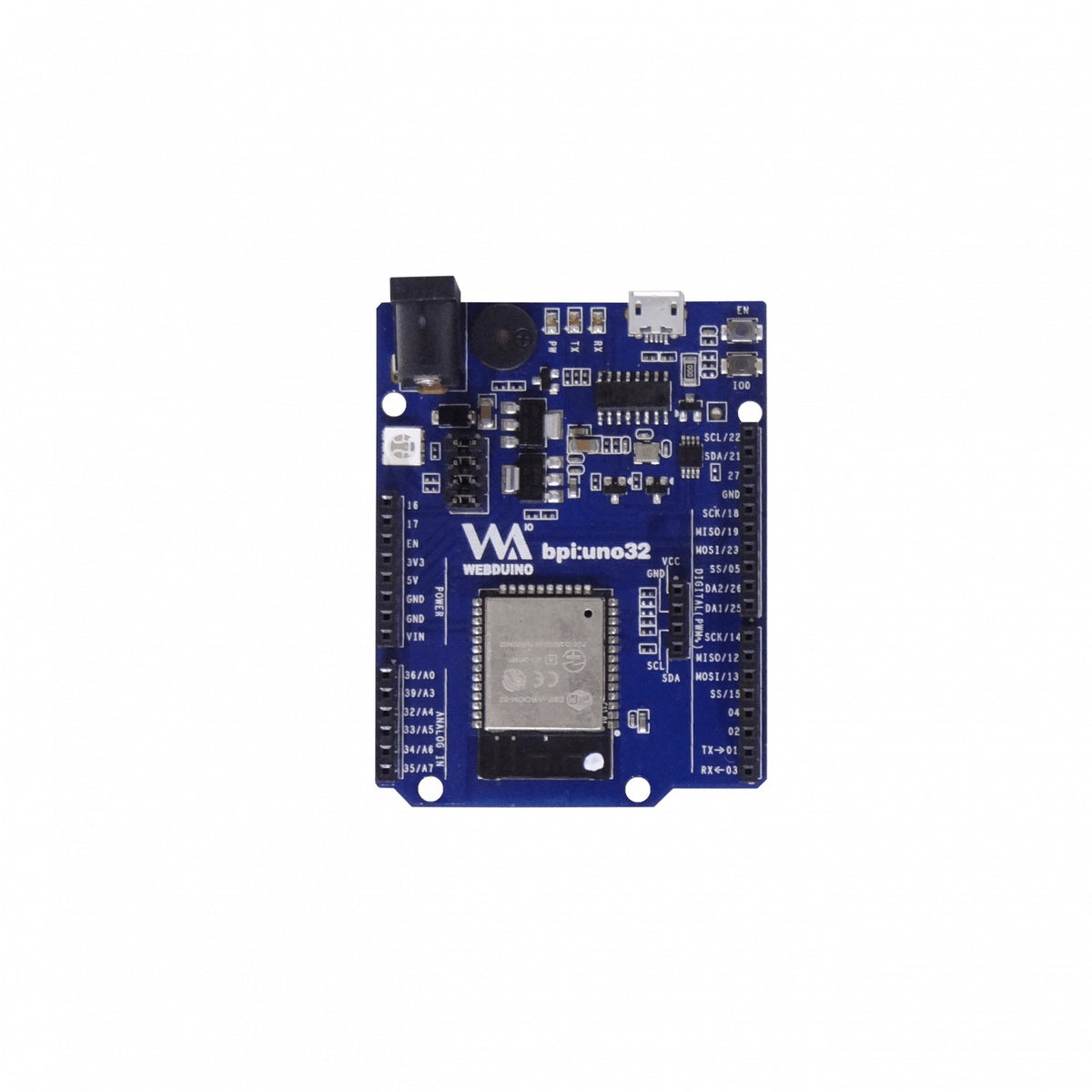 BPI-UNO32. BANANAPI 240MHz 2-Core WiFi BT mUSB WebDuino