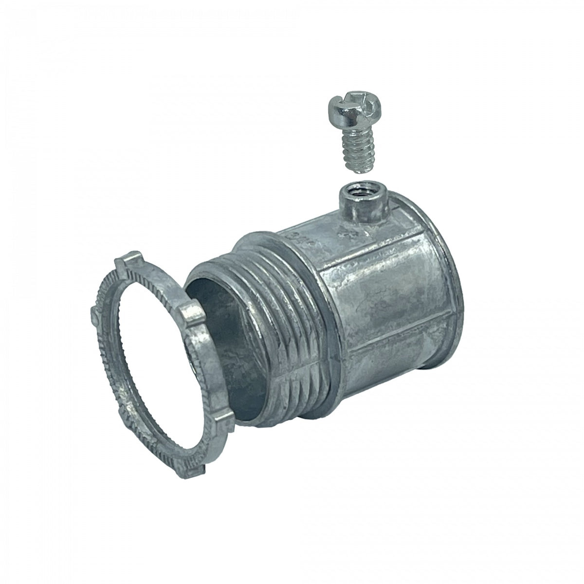 EMT34-SA 3/4-Pulgada Zinc Salida de Registro con Hilo para Tubería Conduit Metálica Rígida E337830