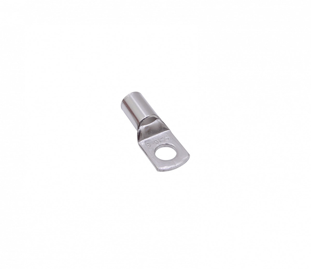 SC16-6 Terminal de Ojo de 6,5mm para Cable de 16mm2 en Paquete de 4 Piezas de Cobre Estañado